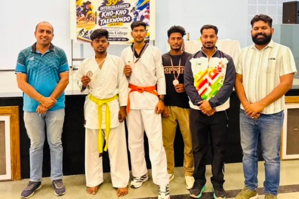 ताइक्वांडो में केकड़ी के खिलाड़ियों का जलवा, तीन पदक जीतकर बढ़ाया शहर का मान